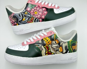 Nike Air Force 1 Hannya Mask Custom