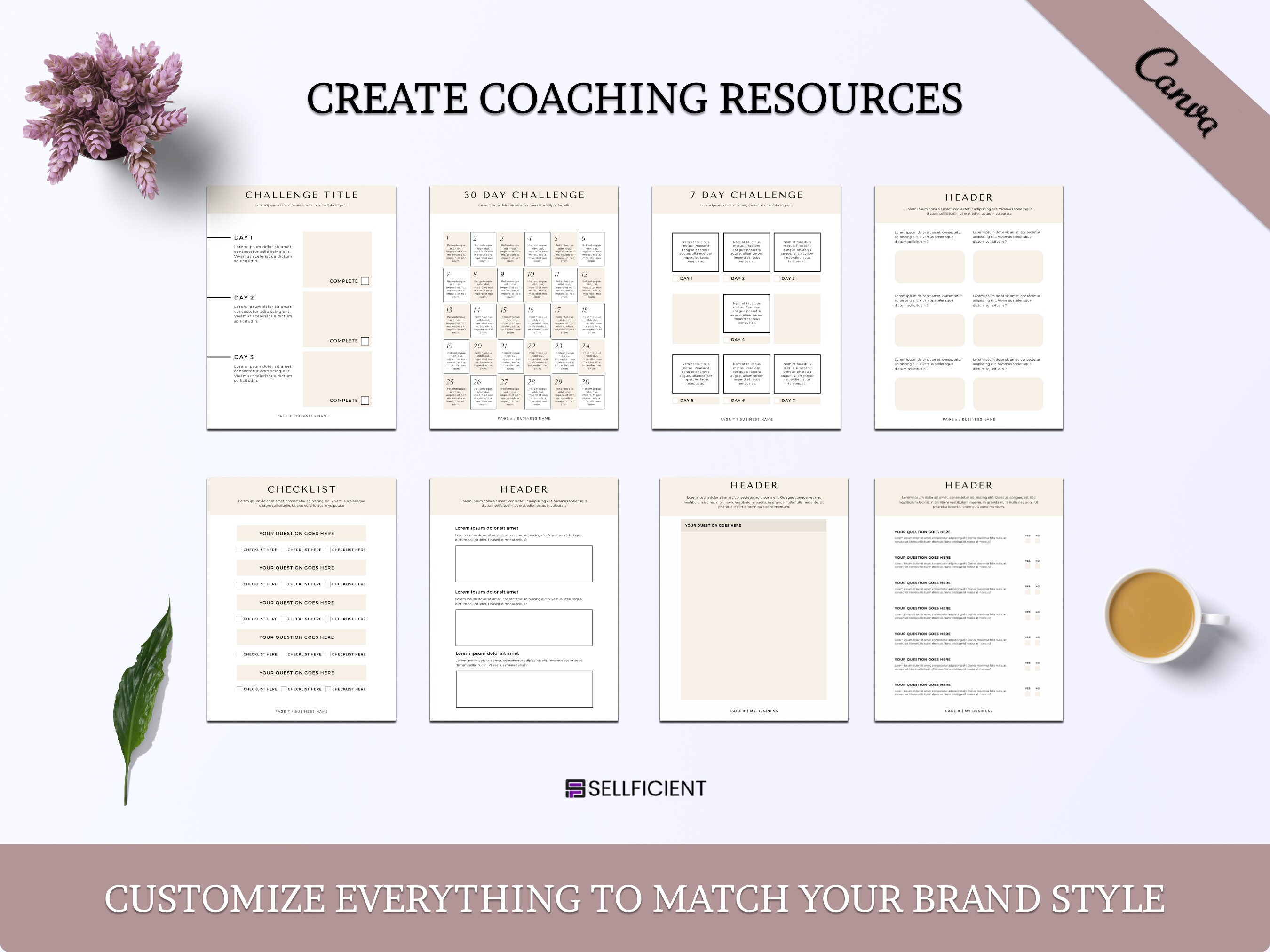 Lead Magnet Template Freebie Template Coaching Worksheets - Etsy