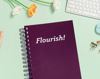 Period and Monthly Cycle Tracker/Journal – Flourish! Journal