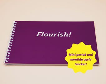 Mini Period and Monthly Cycle Tracker/Journal – Flourish! Mini Tracker