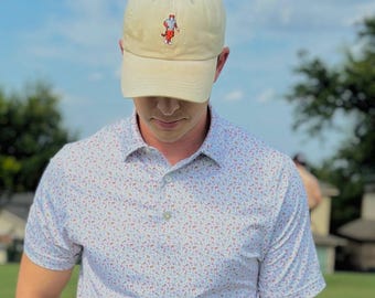 Golfing Tiger dad hat