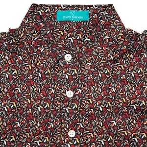 Florida Feathers Golf Polo (Black)