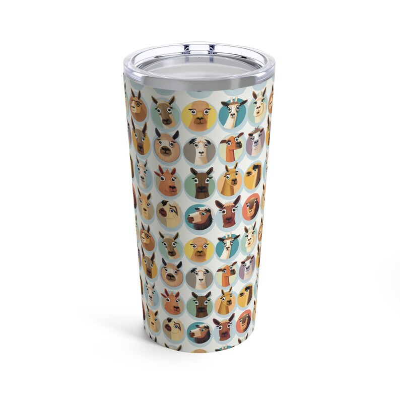 Funny Llama Tumbler Llama Cup Llama Lover Gift Funny Llama Etsy