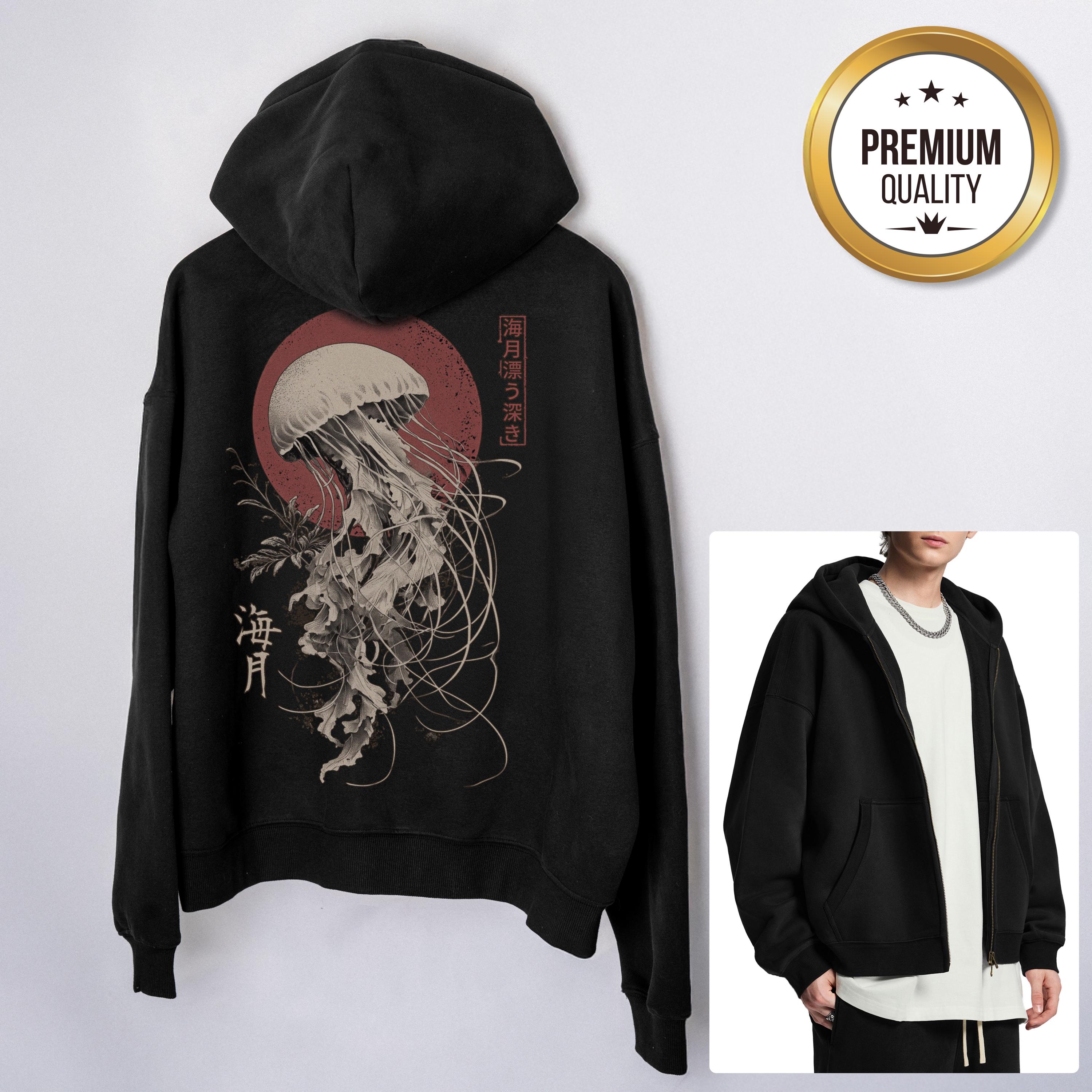 Moon Zip Hoodie - Etsy