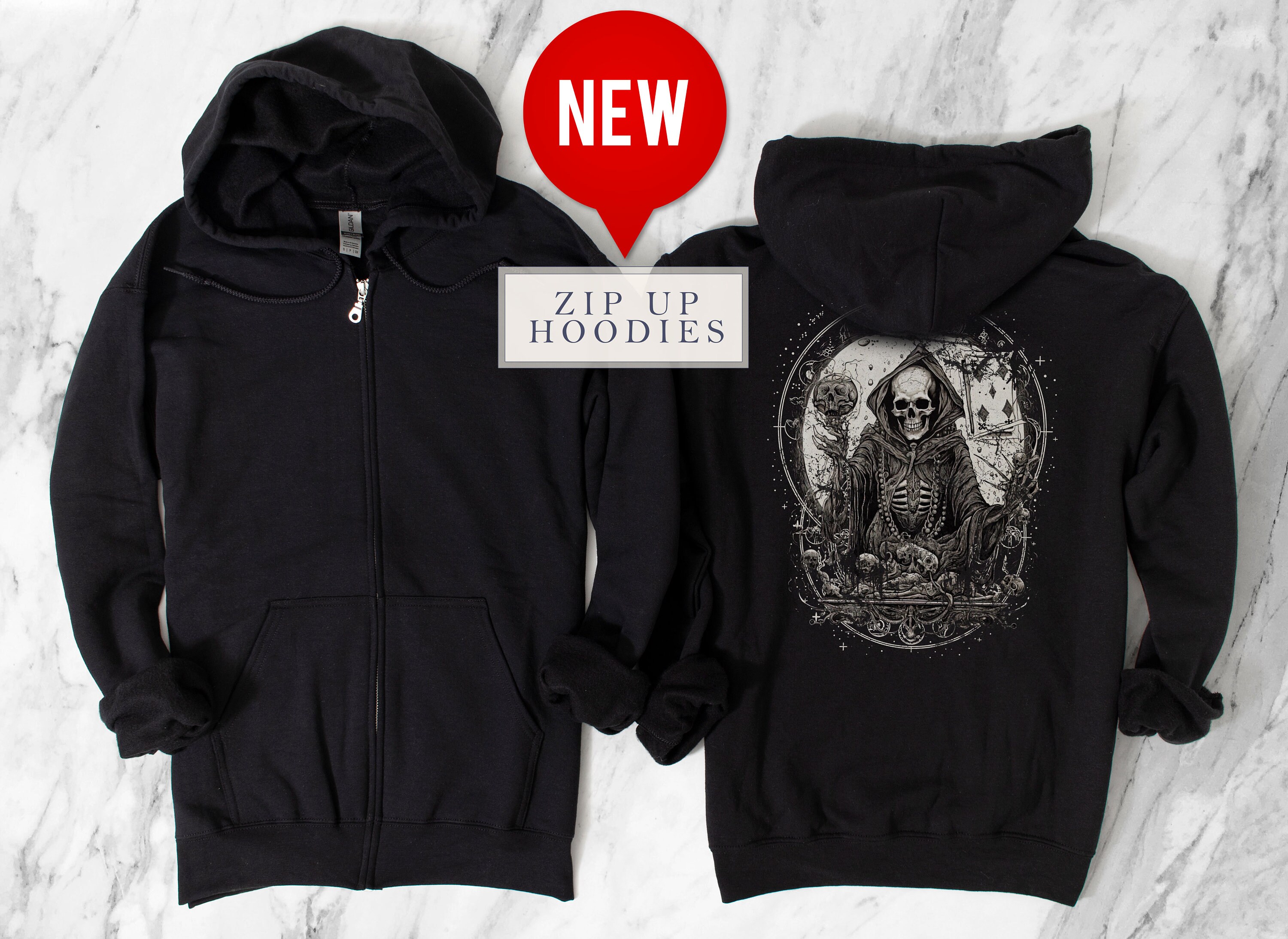 Devil Zip up Hoodie - Etsy
