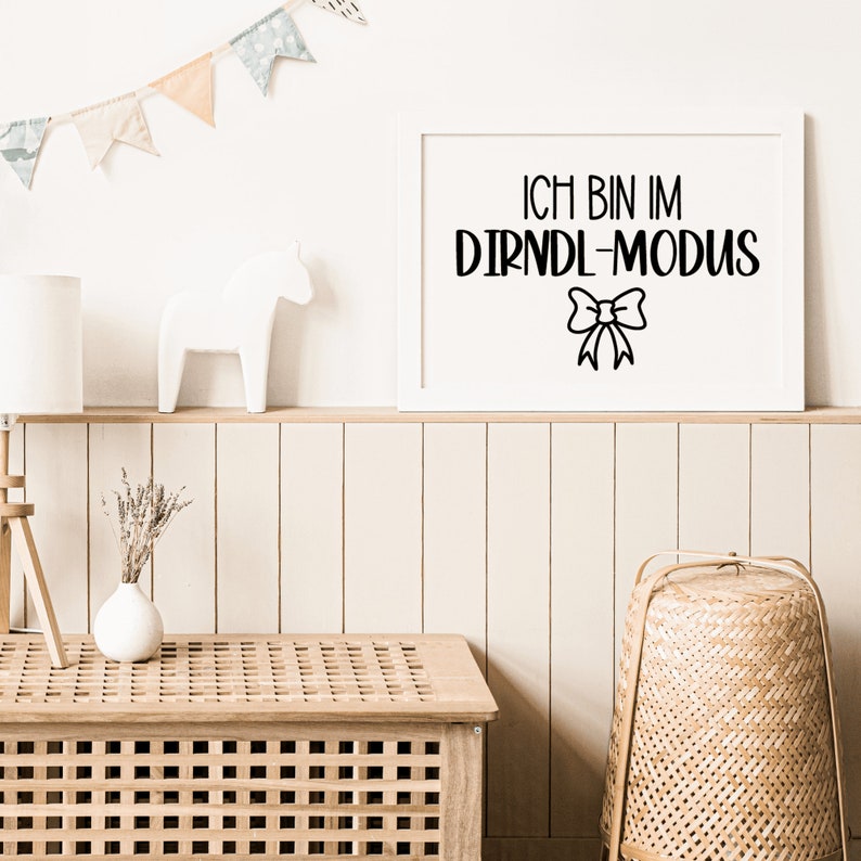 Ich bin im Dirndl-Modus