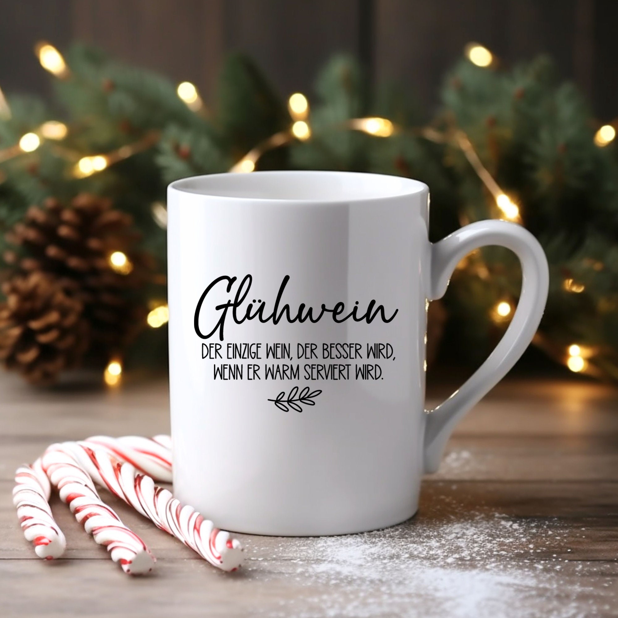 Glühwein SVG Bundle, Plotterdatei Glühwein für Cricut, Weihnachtsmarkt