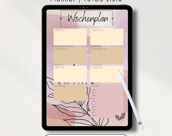 Druckbarer Wochenplaner mit TO-Do-Liste - Organisieren Sie Ihr Leben effektiver!