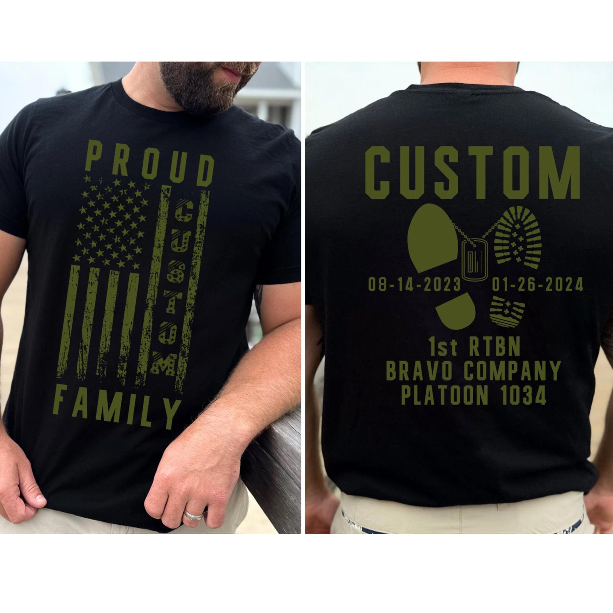 Custom Military Graduation PNG & SVG, Family Bootcamp Design (digital ...