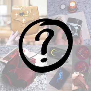 Dragon Mystery Box Fantasy-Accessoires aus Naturleder