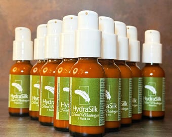 HydraSilk Facial Lotion, Lightweight Hydrating Daily Use Moisturizer, Natural Face Lotion for Soft Skin