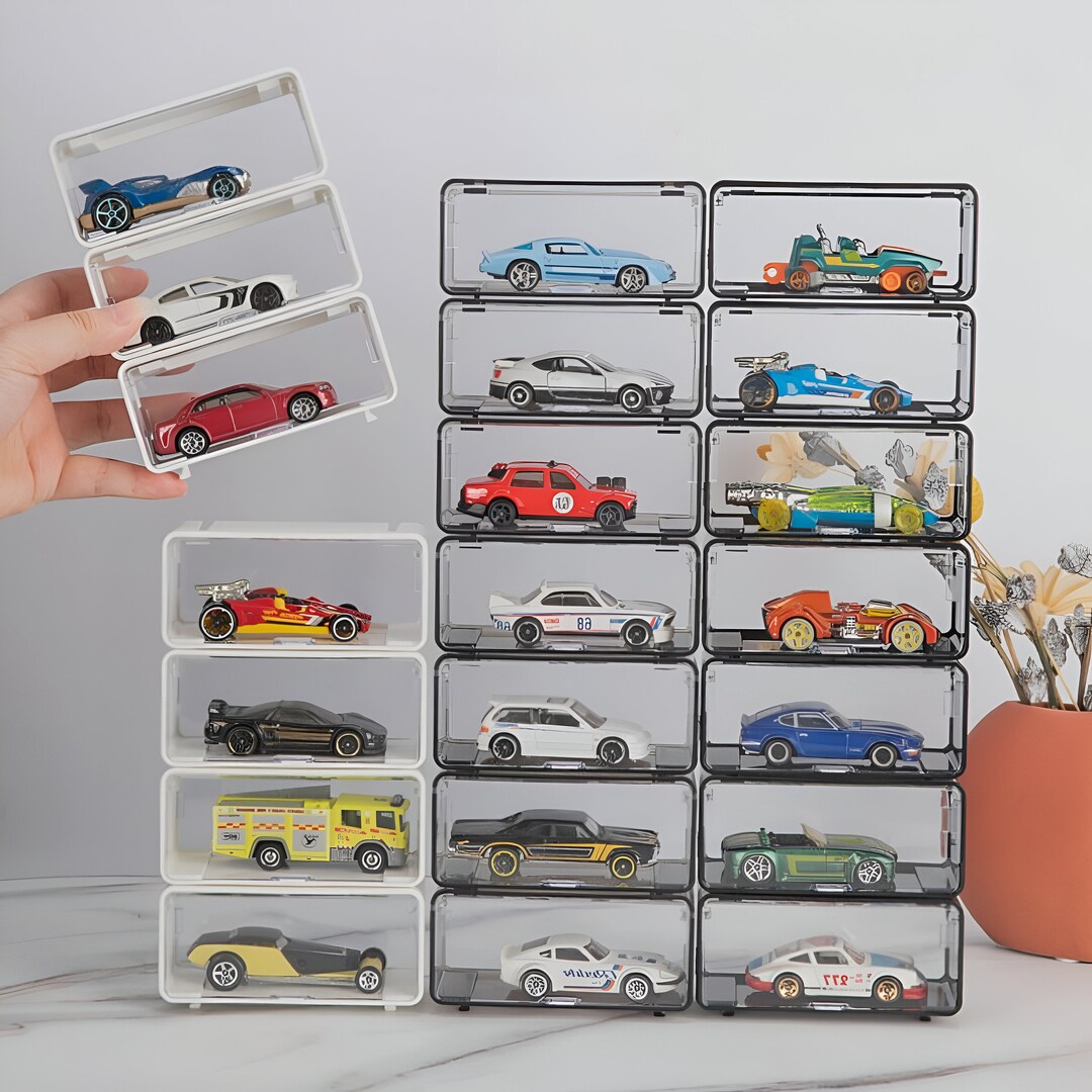 Toy Car Case Toy Car Organizer Model Car Holder Car Display Etsy