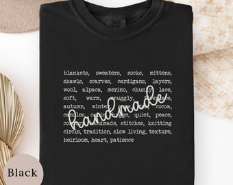 Knitter Tshirt, Knitting Tee, Crochet Shirt, Yarn Lover Shirt, Crafter Shirt