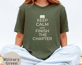 Book Lover Shirt, One More Chapter Tee, Bookish Shirt, Reading Shirt, Bookworm Shirt, Reader Gift, Book Lover Gift, Gift For Reader