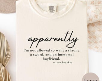 Romantasy Book Lover Shirt, Romantasy Reader Shirt, Book Lover Shirt