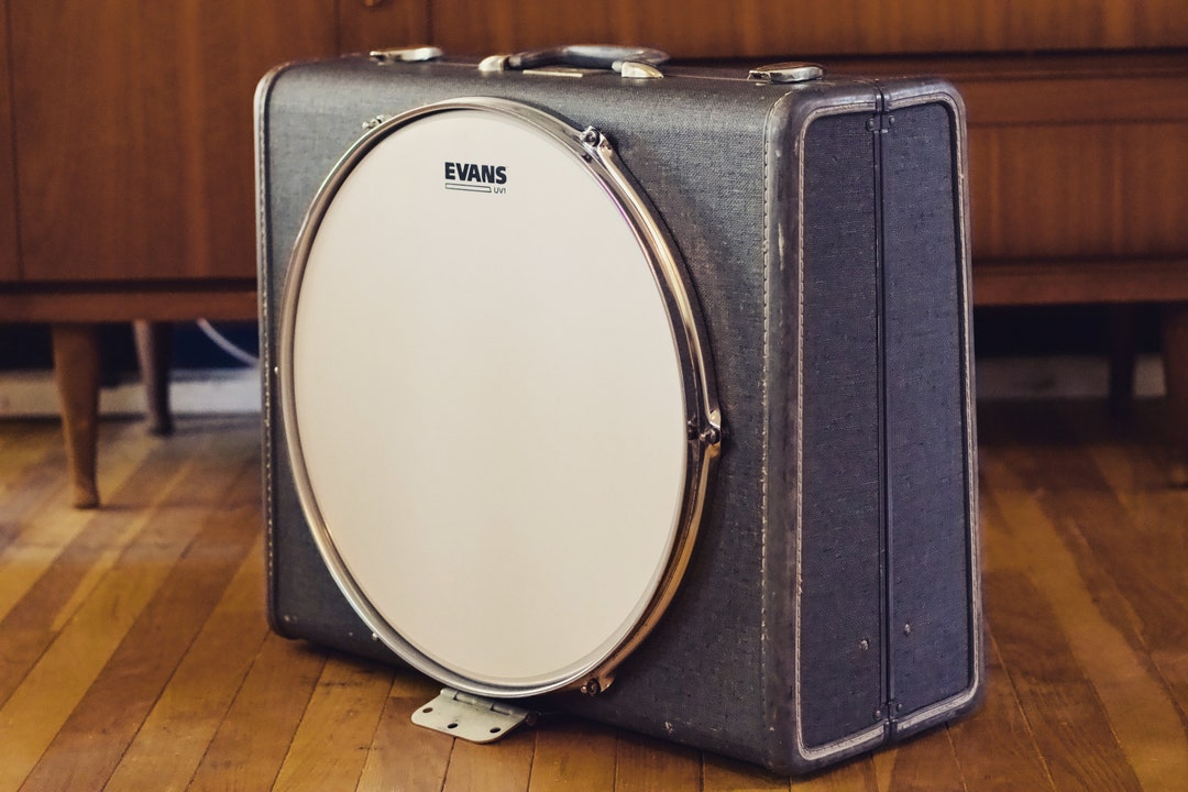 Vintage Suitcase Kick Drum Etsy