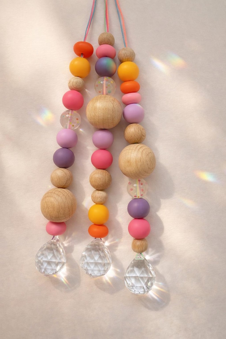 DIY Suncatcher Party Favors for Children's Birthdays – Craft Kit for Kids, Make Your Own Suncatcher, Set for 3 Children image 4