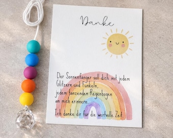 Farewell gift for a kindergarten teacher, thank you gift for a kindergarten teacher, suncatcher, farewell gift for kindergarten teacher, farewell gift for a teacher