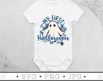 My First Halloween SVG | INSTANT DOWNLOAD | Halloween Svg File | Silhouette Cut Files | Spooky Vibes Svg | Halloween Cricut | Fall Svg