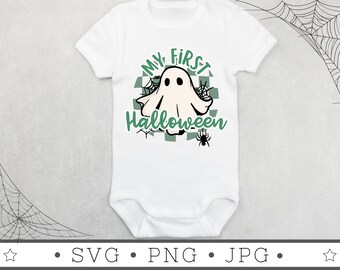 My First Halloween SVG | INSTANT DOWNLOAD | Halloween Svg File | Silhouette Cut Files | Spooky Vibes Svg | Halloween Cricut | Fall Svg