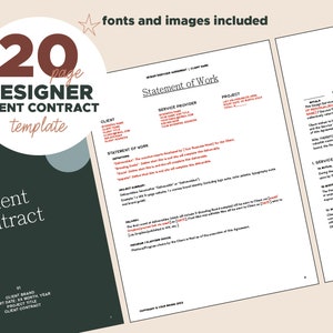 Brand Designer Client Contract | Designer Client Contract | Client Brand Contract