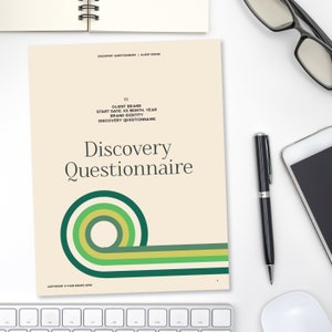 Design Client Questionnaire, Client Onboarding Form, Client Questionnaire Template, Editable Client Intake Form