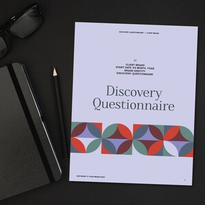 Editable Client Questionnaire Form, Client Questionnaire Template, Design Client Questionnaire, Client Onboarding Form, Client Intake Form