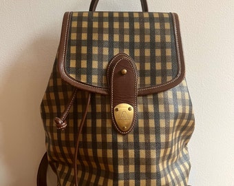Vintage Aquascutum Leather Backpack