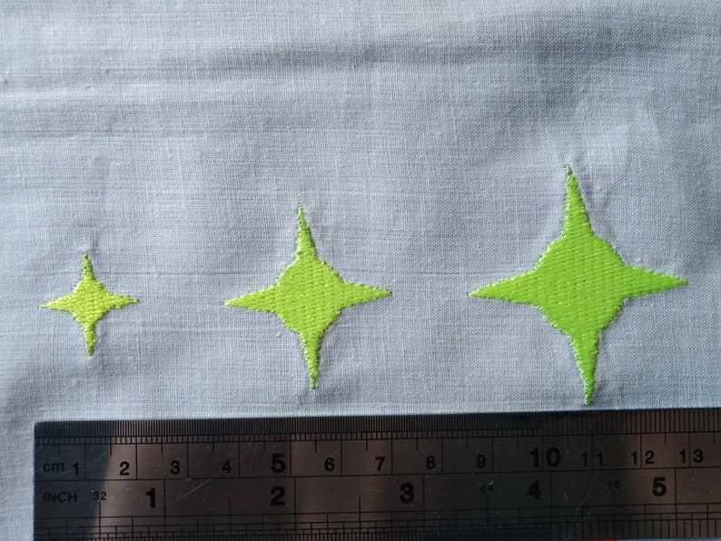 Storm Star Mini Pattern Star Embroidery Design Mini Star Embroidery Files Set 27 Sizes - Etsy