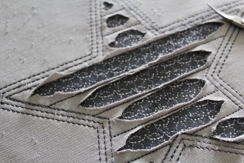 Machine Embroidery Design Star Embroidery Pattern Application Cutwork ...