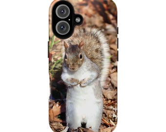 Squirrel iPhone 16 Case | Squirrel iPhone 16 Pro Case | Squirrel iPhone Cover | Cute Squirrel iPhone Case | Squirrel iPhone 16 accessory
