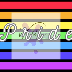 Pride Flag Sticker| Pride sticker | Pride flag
