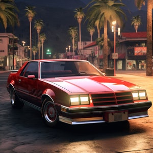 シボレー モンテカルロ ステッカー デカール | アメリカのクラシック マッスルカー | シボレー モンテカルロ | ヤシの木