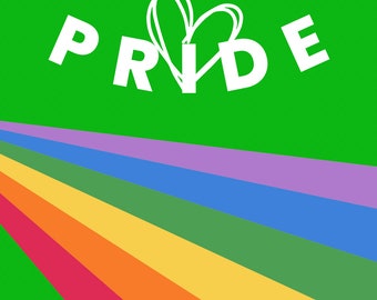 Happy Pride Sticker decal| pride month| LGBTQIA+ sticker | LGBTQ sticker