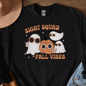 Sight Squad Halloween Shirt, Optometry Tshirt, Optometry Technician Sweatshirt, Eye Doctor Staff Shirt, Ophthalmology Shirt, Optician Tee