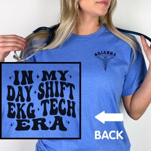 EKG Tech Shirt, EKG Technician Sweatshirt, EKG Tech Cardiac Long Sleeve Tee, Ekg Tech Hoodie, Ekg Technician Gift for Tech Week Appreciation