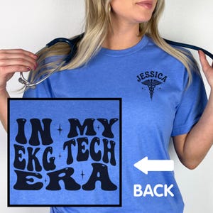 EKG Tech Shirt, EKG Technician Sweatshirt, EKG Tech Cardiac Long Sleeve Tee, Ekg Tech Hoodie, Ekg Technician Gift for Tech Week Appreciation