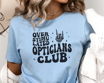 Optician Sweatshirts, Optician Shirts, Optometry Long Sleeve Tee, Optician Gift, Future Optician Graduation Gift, Optician Tshirt