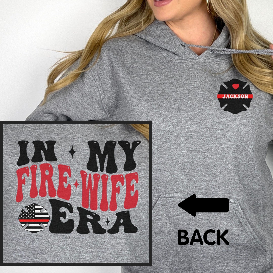Proud Fire Wife With Cross Axes Firefighter Logo\" Essential T-Shirt For Sale By 14thFloor