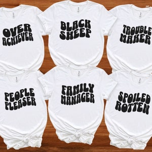 Funny Sibling Shirts, Funny Family Matching Shirts, Sister Matching ...