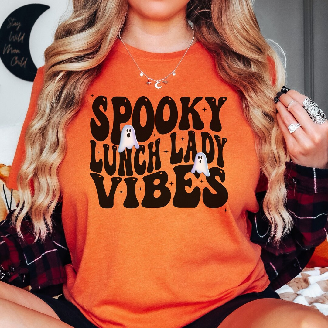 Lunch Ladies Shirt Halloween, School Cafeteria Lunch Lady Shirt, Lunch