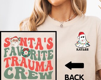 Christmas Trauma Nurse Sweatshirt, Christmas Surgical Trauma Nurse Crewneck, Ortho Trauma Nurse Holiday Apparel, Christmas Trauma Shirt