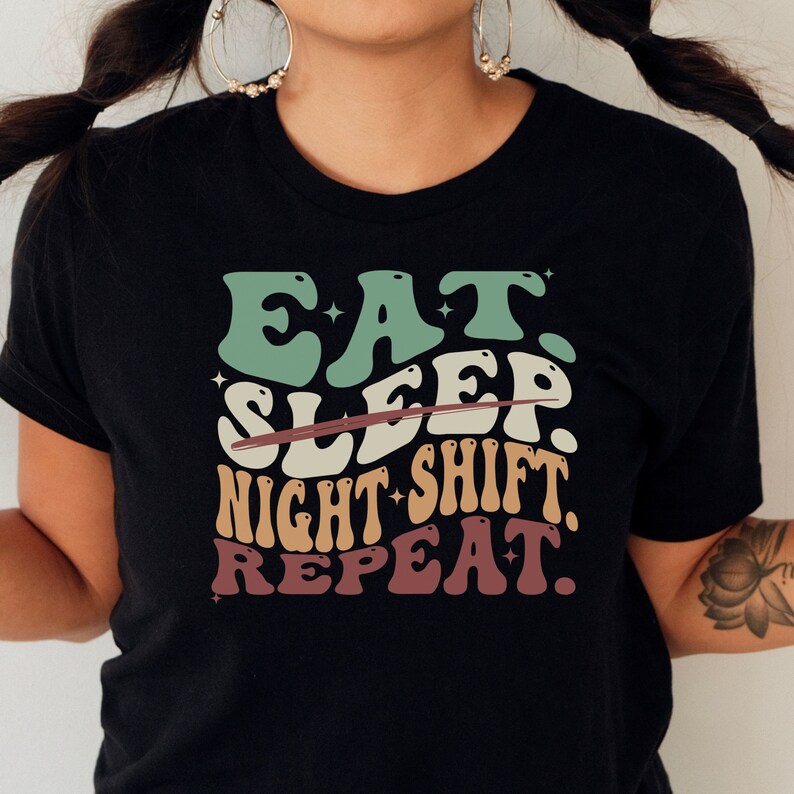 Night Shift ER Tech Tshirt, Funny Night Telemetry Nurse Sweatshirt, Night Shift CNA Tee, Night Shift STNA Shirt, Team Night Shift T-shirt