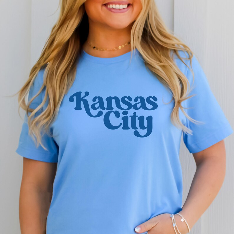 Kansas City Baseball T-shirt, Unique KC Baseball Sweatshirt, Kansas City Baseball Game Day Vibes Royal Blue Long Sleeve Tee