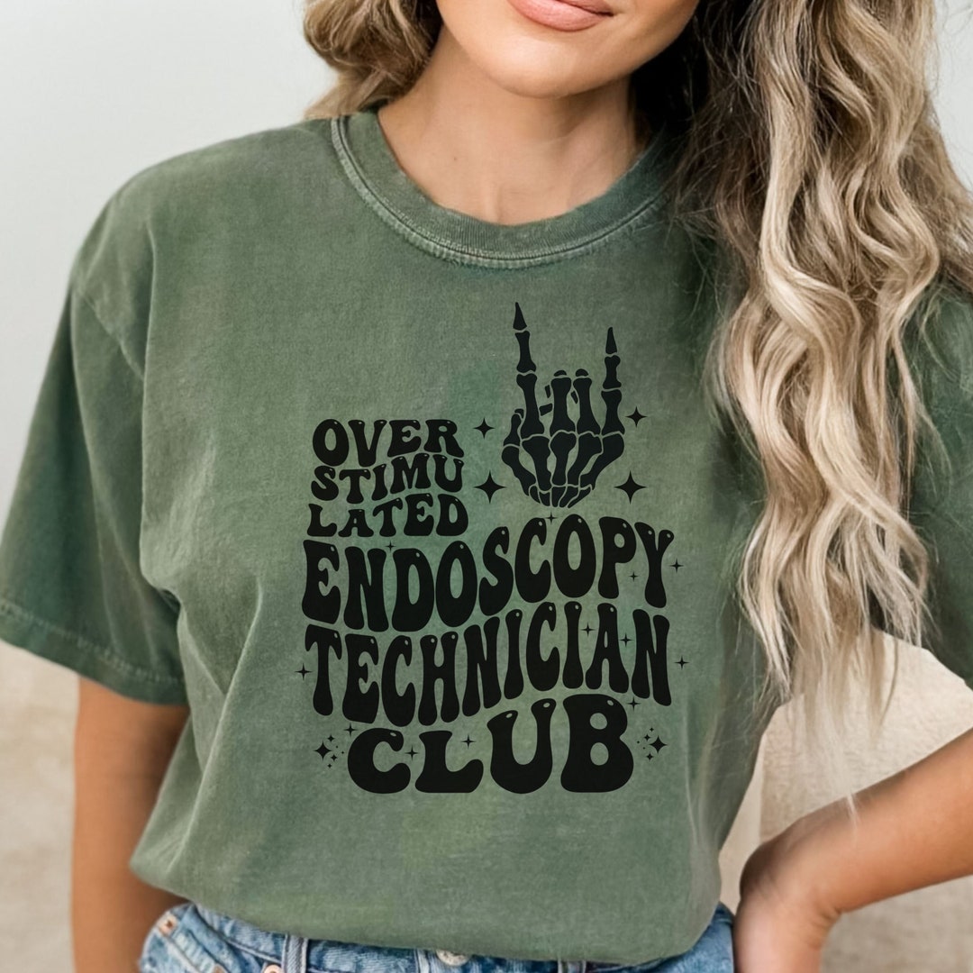 Endoscopy Tech Shirt, Comfort Colors Endo Tech T Shirt, Gift for GI Technician, Endo Crew Tee