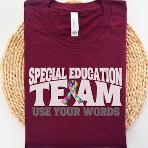 Special Ed Teacher Shirt, SPED Squad Shirt, SPED Teacher Sweatshirt, Special Education Teacher Tshirt, SPED Team Teacher Appreciation Gift