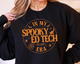 ER Tech Sweatshirt Halloween, Halloween ED Tech Shirt, Halloween Emergency Room Tech Long Sleeve Tee, Emergency Tech Halloween Tshirt