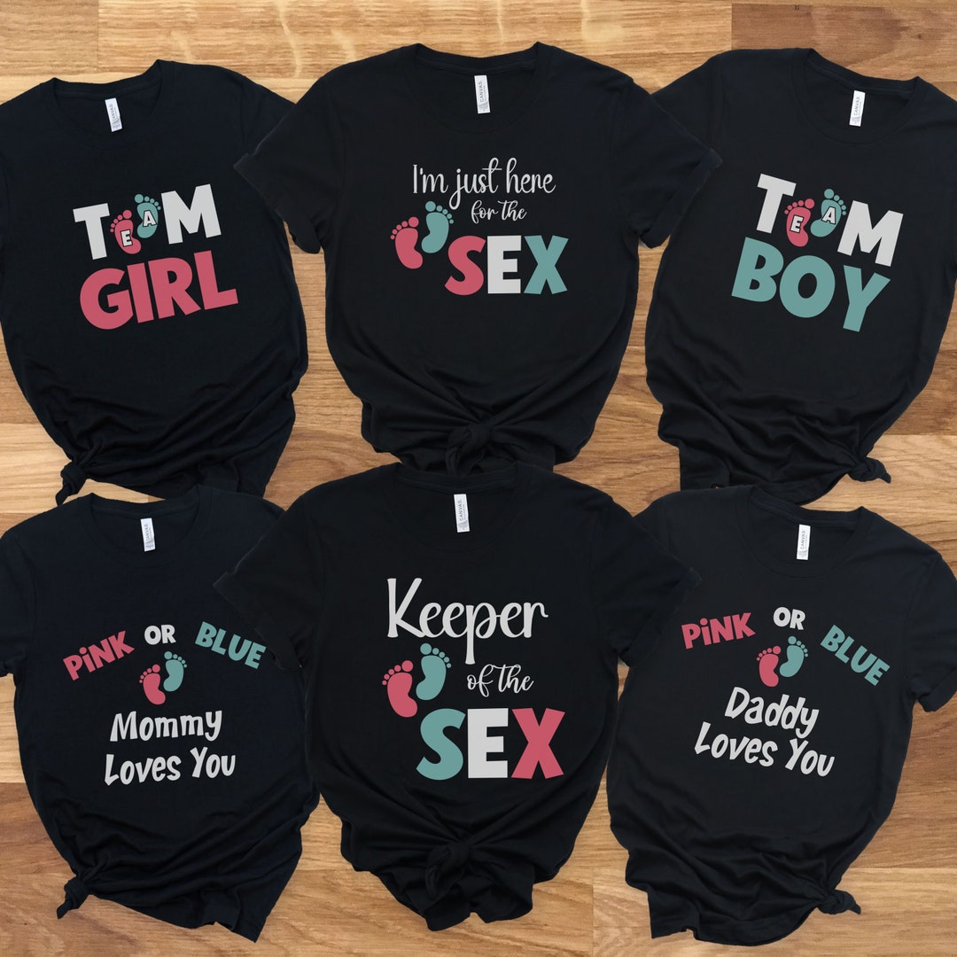 Family Gender Reveal Shirts, Twins Gender Reveal Ideas, Baby Birth