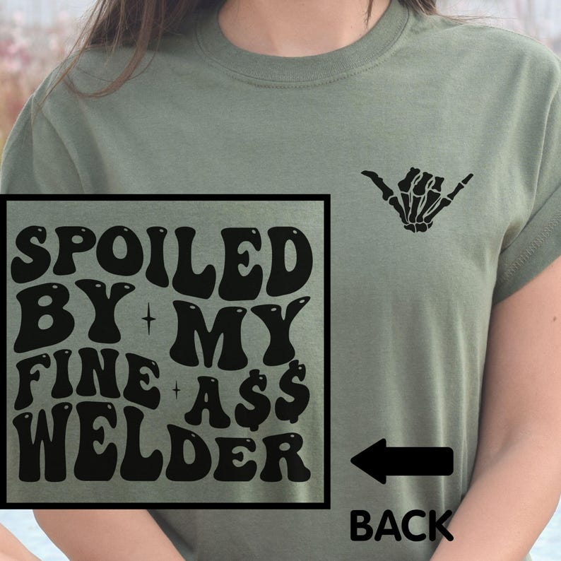Welder Wife Sweatshirt, Welder Fiancee Gift, Welder Girlfriend Hoodie