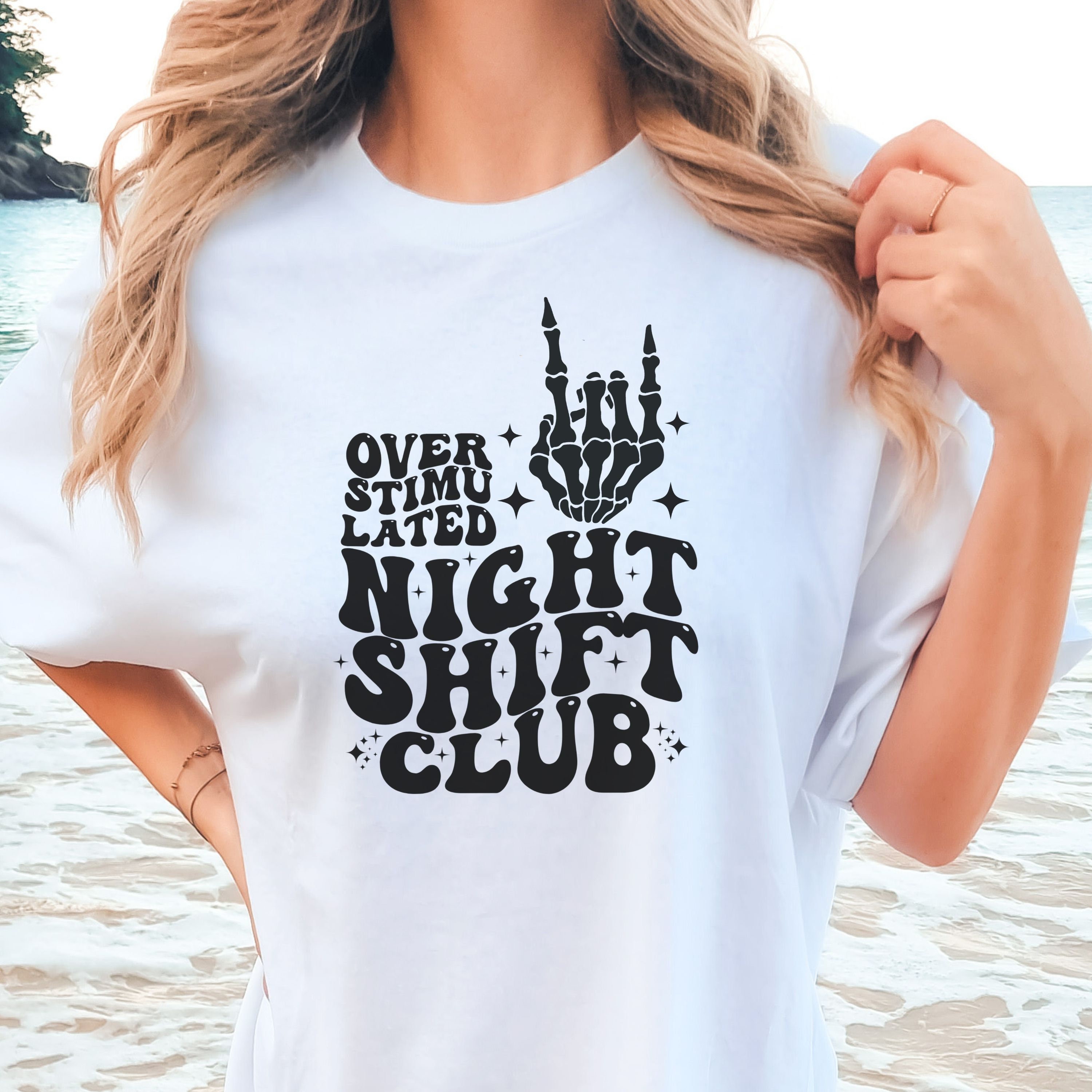 Night Shift Nurse Comfort Colors Shirt Funny STNA Night Shift